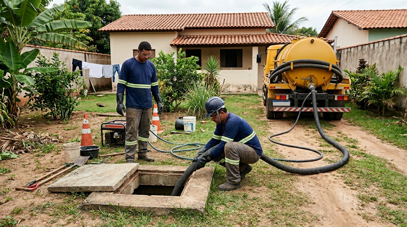 Desentupimento de fossa em Vila Velha-ES